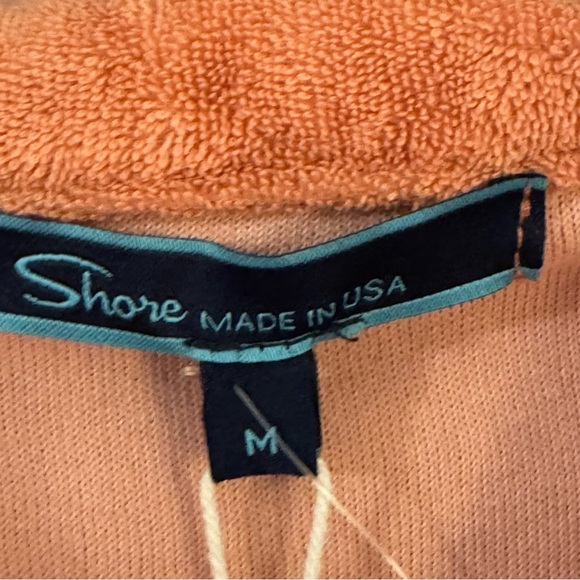 Shore Women's Terry Coral Beach Top Size MEDIUM NWT - Picture 3 of 6